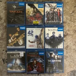 Blu-ray Movie Collection - Action and Sci-Fi